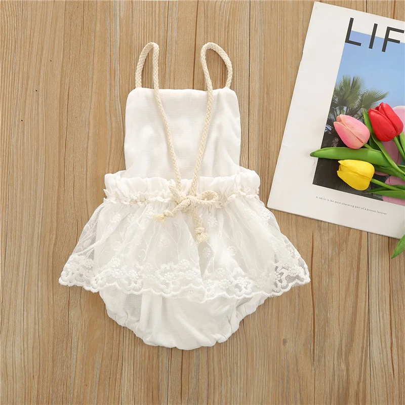 0-24Months Baby Girls Lace-joint Short Summer Cotton Romper,Newborn Girls Breathable Floral Crochet Sleeveless Backless Jumpsuit
0-24Months Baby Girls Lace-joint Short Summer Cotton Romper,Newborn Girls Breathable Floral Crochet Sleeveless Backless Jumpsuit