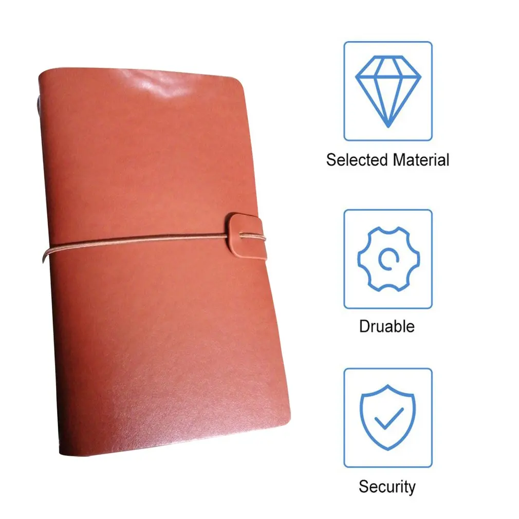 Faux Leather Vintage Portable Students School Writing Notebook Travel Diary Outdoor Journal Planner Agenda DIY Birthday Gift
Faux Leather Vintage Portable Students School Writing Notebook Travel Diary Outdoor Journal Planner Agenda DIY Birthday Gift