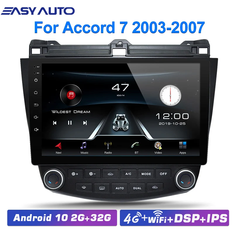 Android Car Radio For Honda Accord7 2003-2007 Tesla Touchscreen Multimedia Player NavigationGPS with Voice Control Support WiFi 
Android Car Radio For Honda Accord7 2003-2007 Tesla Touchscreen Multimedia Player NavigationGPS with Voice Control Support WiFi