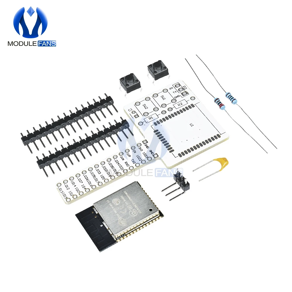 Макетная плата ESP32 ESP WROOM 32 версии 1 Rev1 макетная WIFI Bluetooth|Интегральные схемы| |