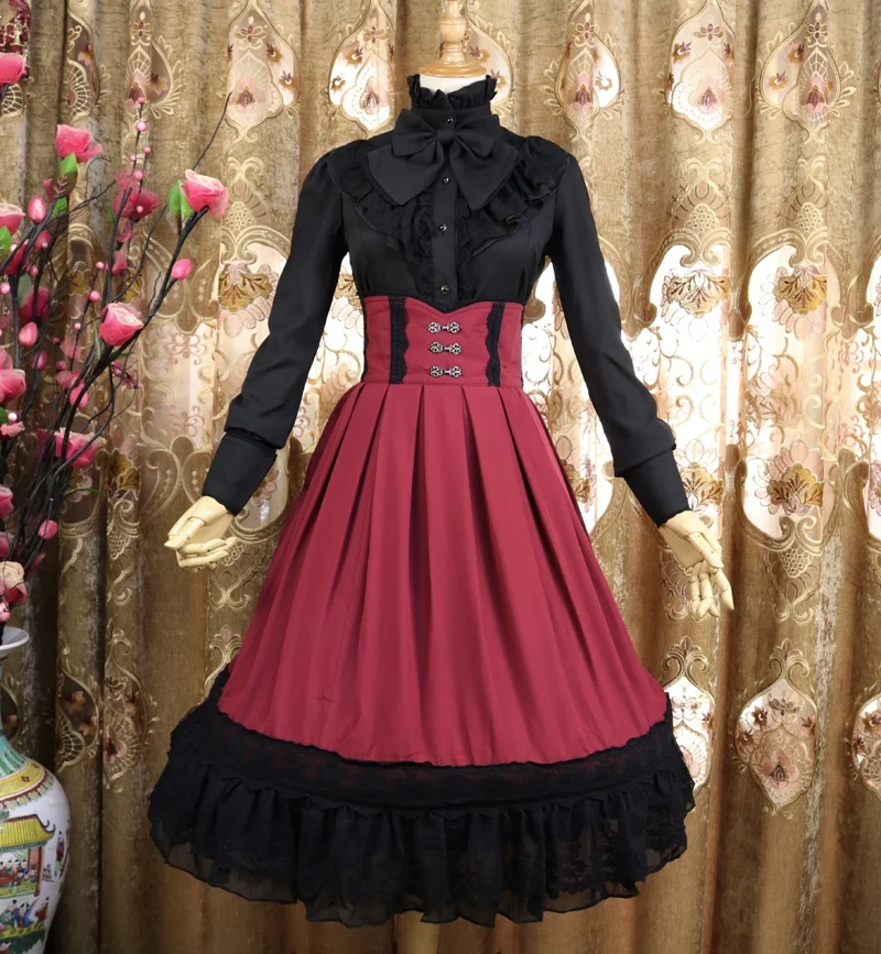 Lolita autumn new chiffon shirt female stand collar long sleeve shirt lovely girl shirt bottoming shirt victorian top loose
Lolita autumn new chiffon shirt female stand collar long sleeve shirt lovely girl shirt bottoming shirt victorian top loose