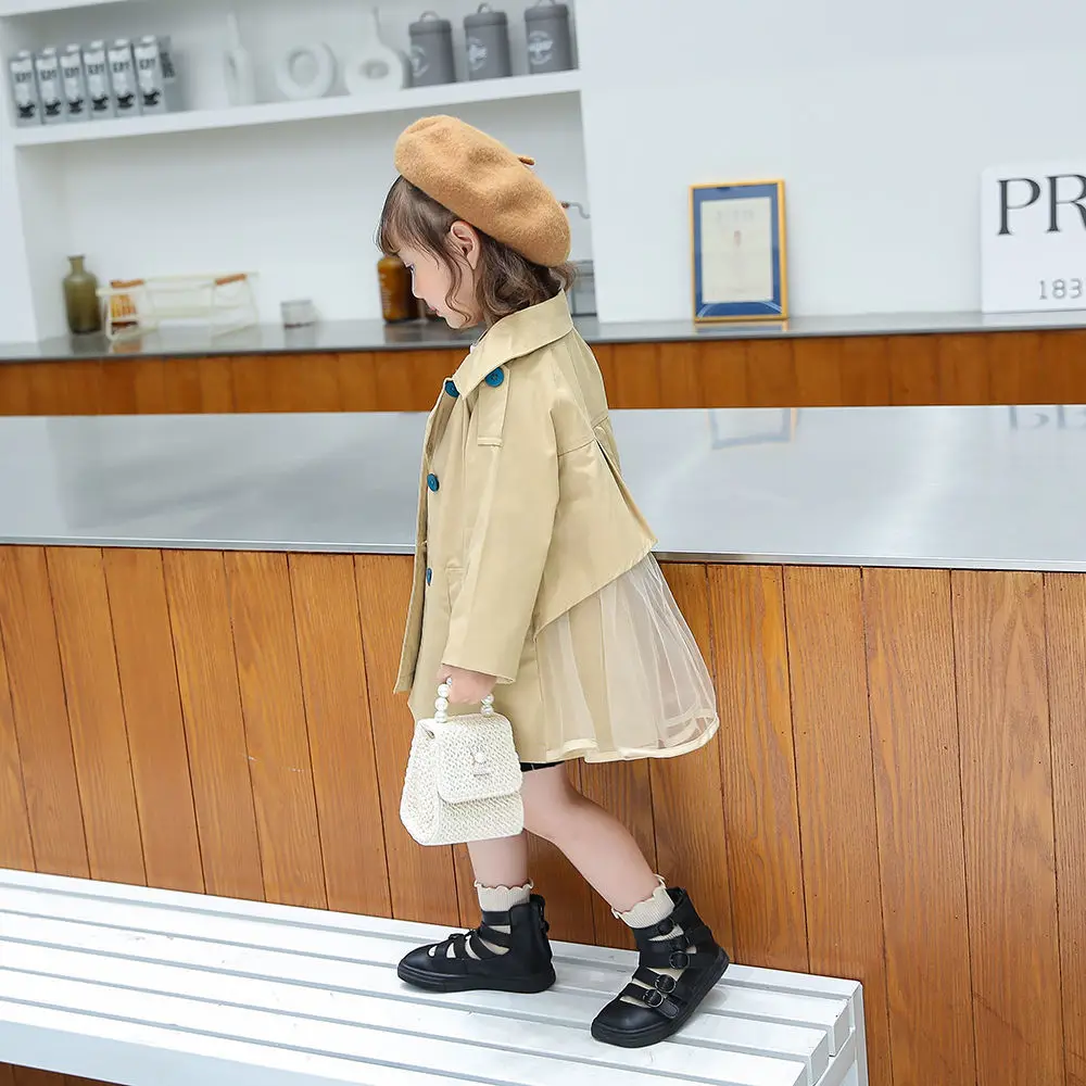2021 Spring Autumn Baby Coat Toddler Kid Girls Casual Trench Wind Coat Jacket Party Dress Outerwear Fashion Children Coats W96
2021 Spring Autumn Baby Coat Toddler Kid Girls Casual Trench Wind Coat Jacket Party Dress Outerwear Fashion Children Coats W96