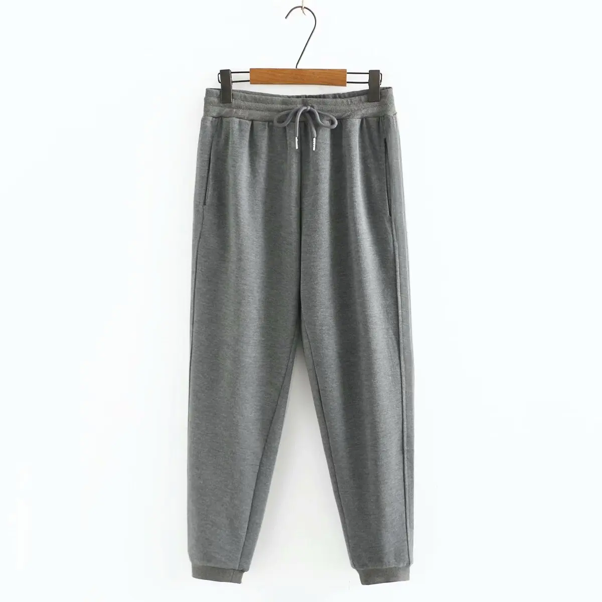 Oversize pants for women black gray drawstring high waist loose trousers autumn 2021 women's clothing
Oversize pants for women black gray drawstring high waist loose trousers autumn 2021 women's clothing