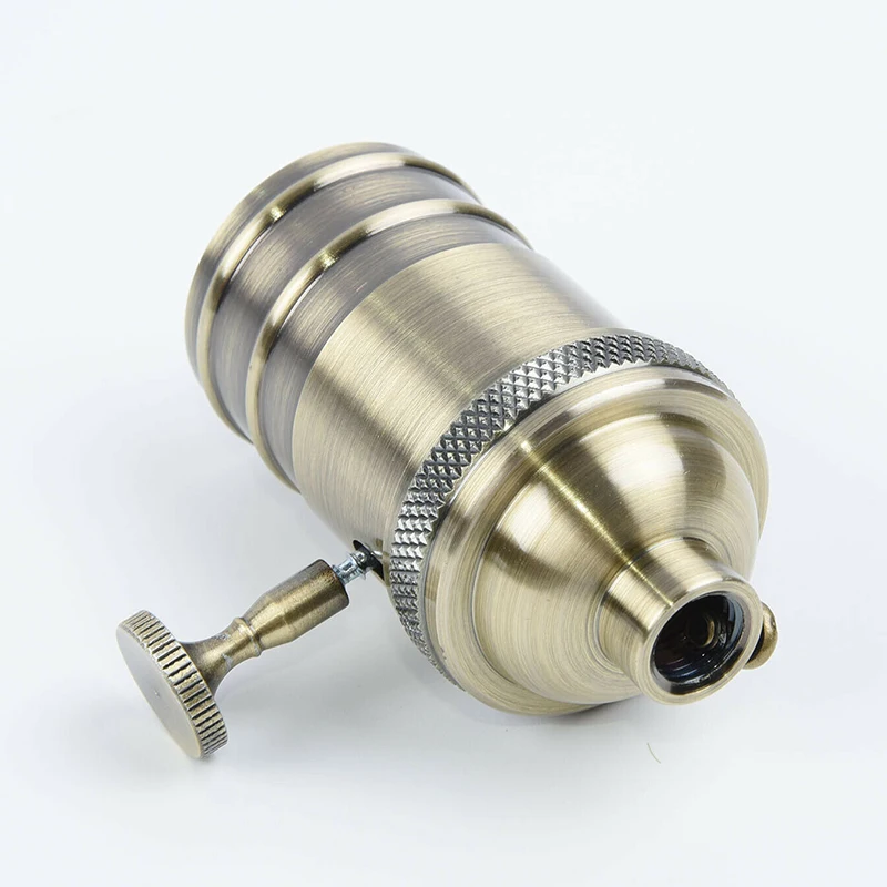 New Hot E27 Screw Retro Vintage Copper Lamp Pendant Lights Bulbs Holder Socket 250V 250W Home USJ99
New Hot E27 Screw Retro Vintage Copper Lamp Pendant Lights Bulbs Holder Socket 250V 250W Home USJ99