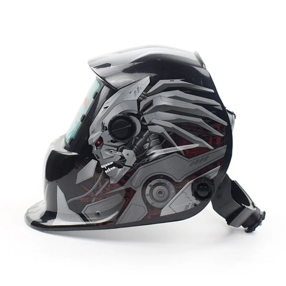 Solar Powered Welding Helmet Auto Darkening Welding Helmet Professional Welding Mask Wide Shade Range Large Viewing Area (B Styl
Solar Powered Welding Helmet Auto Darkening Welding Helmet Professional Welding Mask Wide Shade Range Large Viewing Area (B Styl