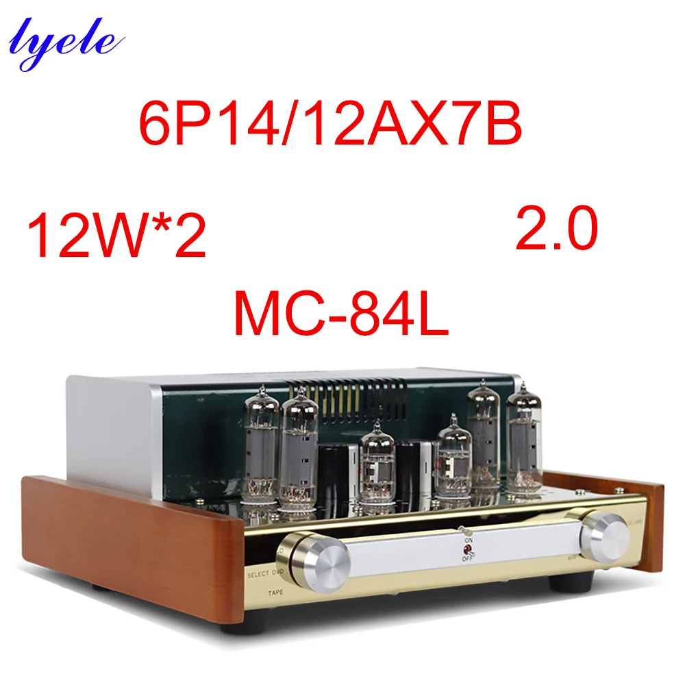 Домашний усилитель мощности YAQIN HIFI 6P14*4/12AX7B * 2, лампа MC-84L 12W * 2, 2,0 каналов
Домашний усилитель мощности YAQIN HIFI 6P14*4/12AX7B * 2, лампа MC-84L 12W * 2, 2,0 каналов