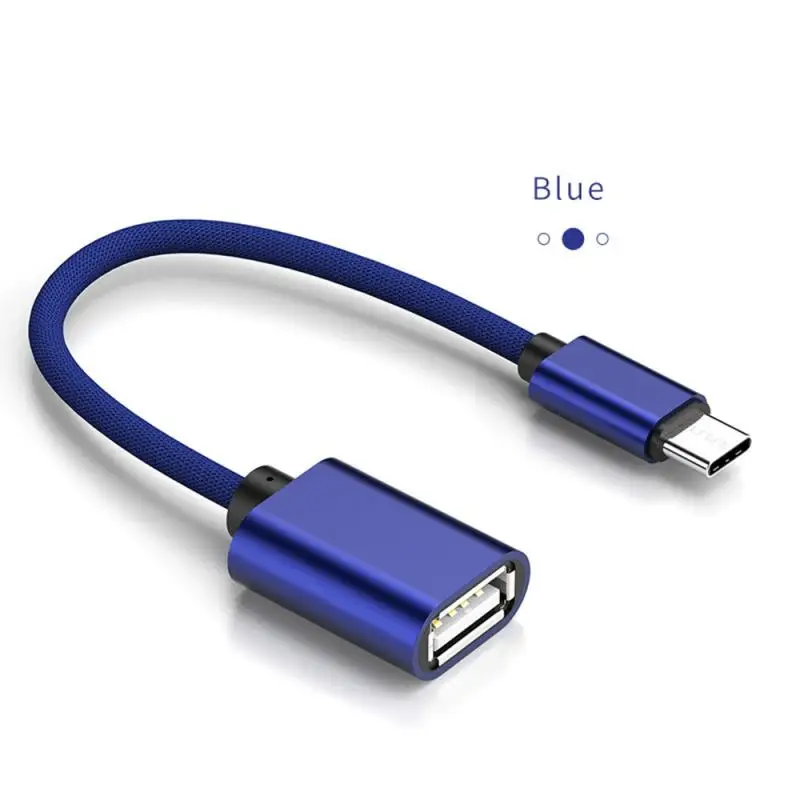 Адаптер USB C Type-C OTG к usb-кабелю переходник Папа-мама для Xiaomi Huawei Samsung ipad мыши