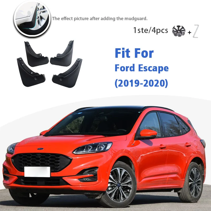 Mudguard For Ford Escape 2019-2020 Front Rear Mudflaps Car Styling Mudguards car Accessories Mud Flap Fender Splash Guard 
Mudguard For Ford Escape 2019-2020 Front Rear Mudflaps Car Styling Mudguards car Accessories Mud Flap Fender Splash Guard
