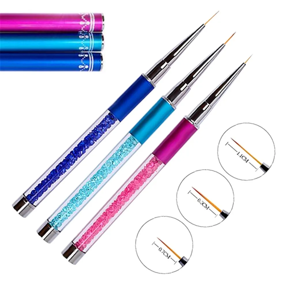 Nail Art Brush Painting Flower Drawing Line Pen Crystal Rhinestone Metal Acrylic UV Gel Polish Tip Design Tool Manicure
Nail Art Brush Painting Flower Drawing Line Pen Crystal Rhinestone Metal Acrylic UV Gel Polish Tip Design Tool Manicure