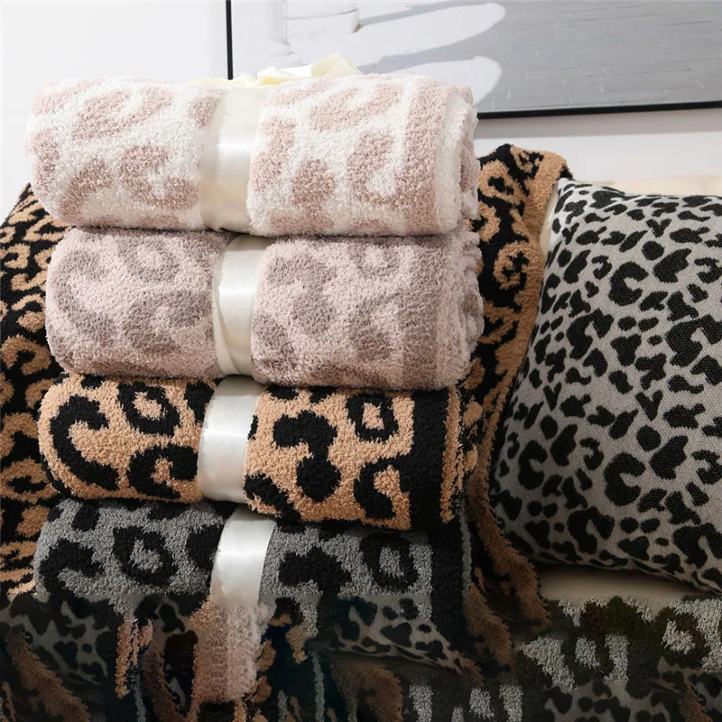 Warm Leopard Fleece Blankets Soft Throw Blanket for Sofa Flannel Bed Cover Travel portable Blanket for out
Warm Leopard Fleece Blankets Soft Throw Blanket for Sofa Flannel Bed Cover Travel portable Blanket for out