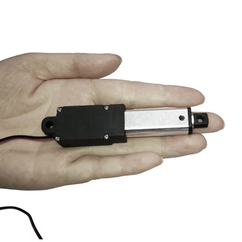 Micro Linear Electric Actuator 12V 30N Durable and Compact Stroke Waterproof with Mounting Brackets for Auto Car Automation Nice 
Micro Linear Electric Actuator 12V 30N Durable and Compact Stroke Waterproof with Mounting Brackets for Auto Car Automation Nice
