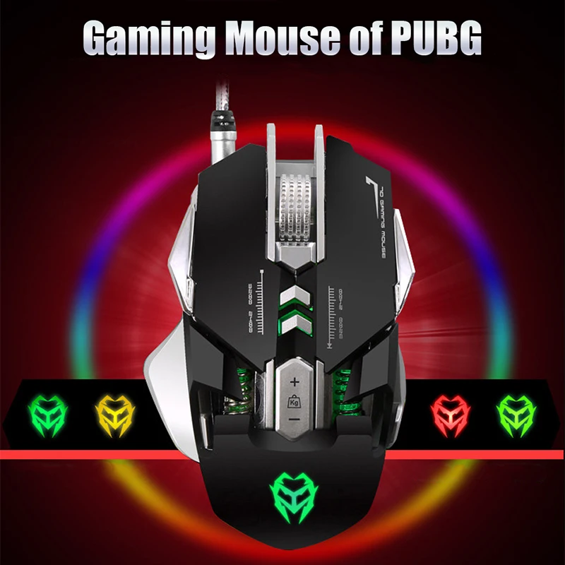 Macro Programming of Machine Game Mouse Wired USB Desktop Computer Notebook Optical Professional RGB Mause Game Mice
Macro Programming of Machine Game Mouse Wired USB Desktop Computer Notebook Optical Professional RGB Mause Game Mice