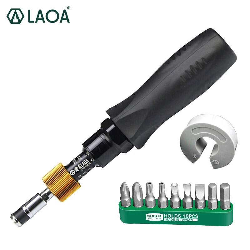 LAOA Torque Screwdriver Precision 6.3mm/4mm Bits Alloy Steel Screwdrivers With Bits Precision Screwdriver
LAOA Torque Screwdriver Precision 6.3mm/4mm Bits Alloy Steel Screwdrivers With Bits Precision Screwdriver