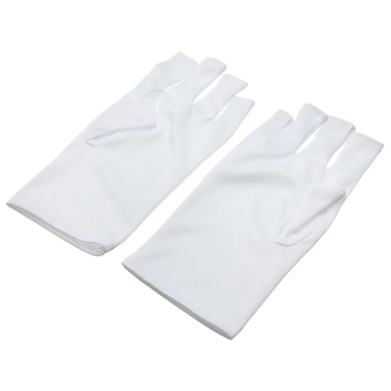 Women Anti UV Protection White Fingerless Gloves Sleeves Hand Shield for LED Nail Art Gel Dryer Light Lamp Manicure Tool
Women Anti UV Protection White Fingerless Gloves Sleeves Hand Shield for LED Nail Art Gel Dryer Light Lamp Manicure Tool