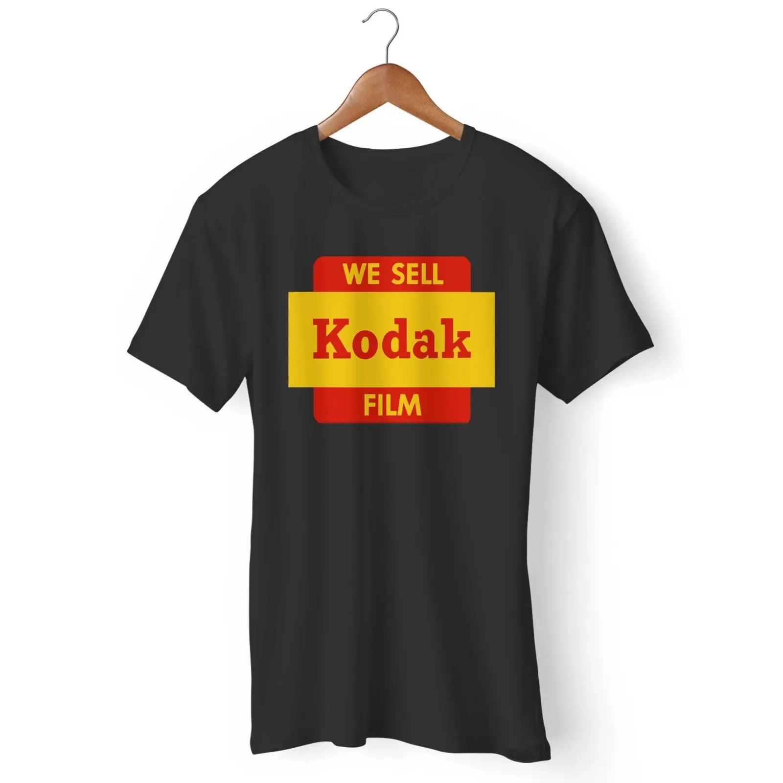 Логотип Kodak Мужская и женская футболка классная Повседневная для мужчин унисекс