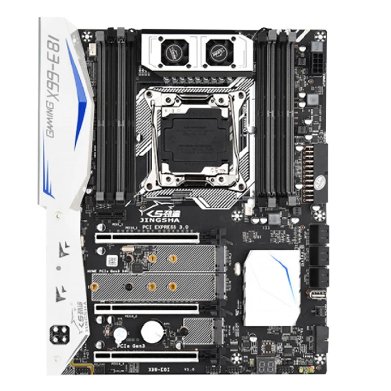 NEW-JINGSHA материнская плата для XEON E5 X99-E8I DDR4 память ECC REG NVME USB3.0 ATX Поддержка сервера Turbo Boost
NEW-JINGSHA материнская плата для XEON E5 X99-E8I DDR4 память ECC REG NVME USB3.0 ATX Поддержка сервера Turbo Boost