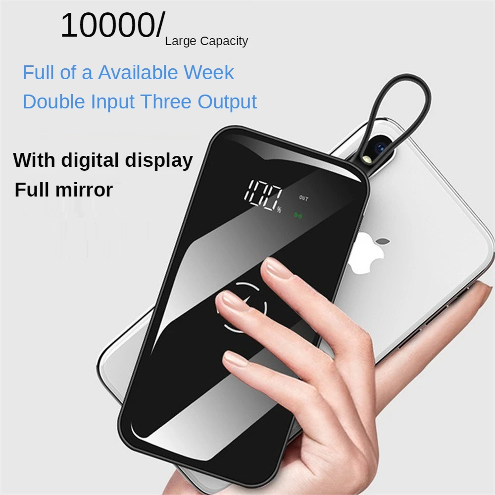 Quick Charger Wireless Power Bank Mini Portable 50000Mah PD 3.0 Fast Powerbank External Mobile Battery for IPhone 12 11 Xiaomi
Quick Charger Wireless Power Bank Mini Portable 50000Mah PD 3.0 Fast Powerbank External Mobile Battery for IPhone 12 11 Xiaomi