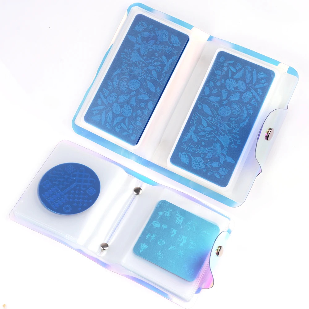 20/32slots Holographics Stamping Plate Case Nail Art Stamp Card Bag Steel Plate Album Stamping Template Storage Bag
20/32slots Holographics Stamping Plate Case Nail Art Stamp Card Bag Steel Plate Album Stamping Template Storage Bag
