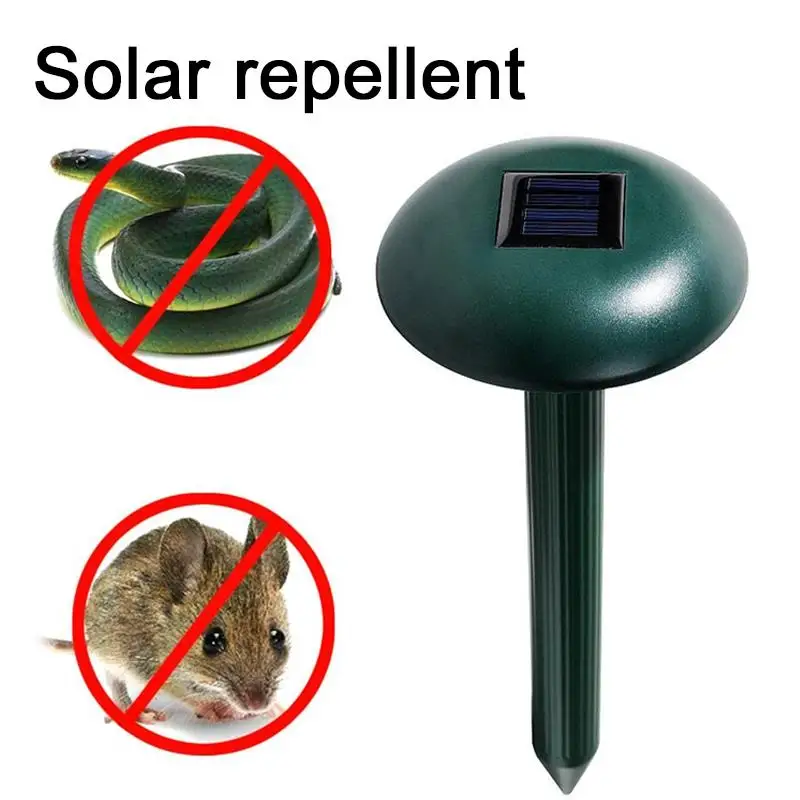 with Light Eco Friendly Electronic Solar Power Repeller Ultrasonic Rat Repeller Ultrasonic Snake Repeller Animal Garden Outdoor
with Light Eco Friendly Electronic Solar Power Repeller Ultrasonic Rat Repeller Ultrasonic Snake Repeller Animal Garden Outdoor