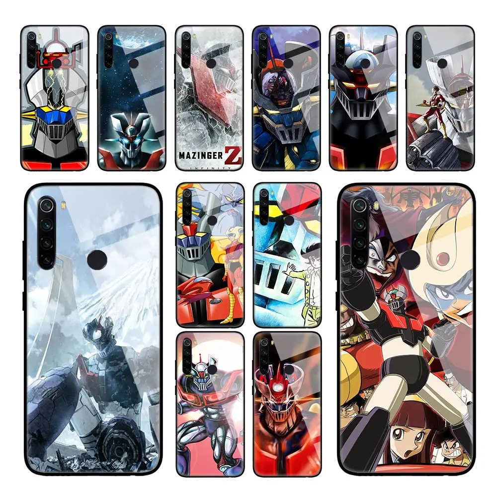 Чехол Mazinger Z для Xiaomi Redmi K30 5G K20 8A Note 8T 8 7 6 Mi 10 Pro CC9 A3 чехол телефона из закаленного