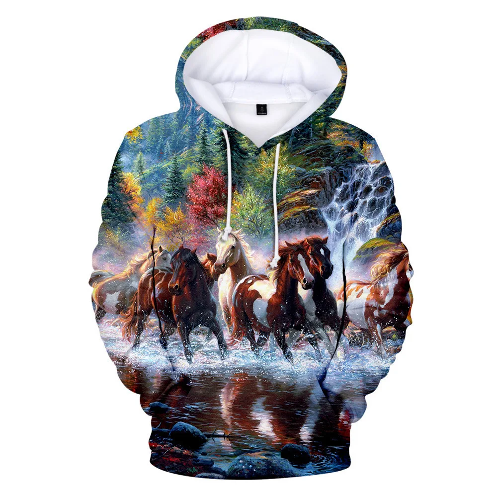 2021 Horse Hoodies Men Women Streetwear Casual Sweatshirt 3D Horse Printed Animals Autumn Hoodies Clothes
2021 Horse Hoodies Men Women Streetwear Casual Sweatshirt 3D Horse Printed Animals Autumn Hoodies Clothes