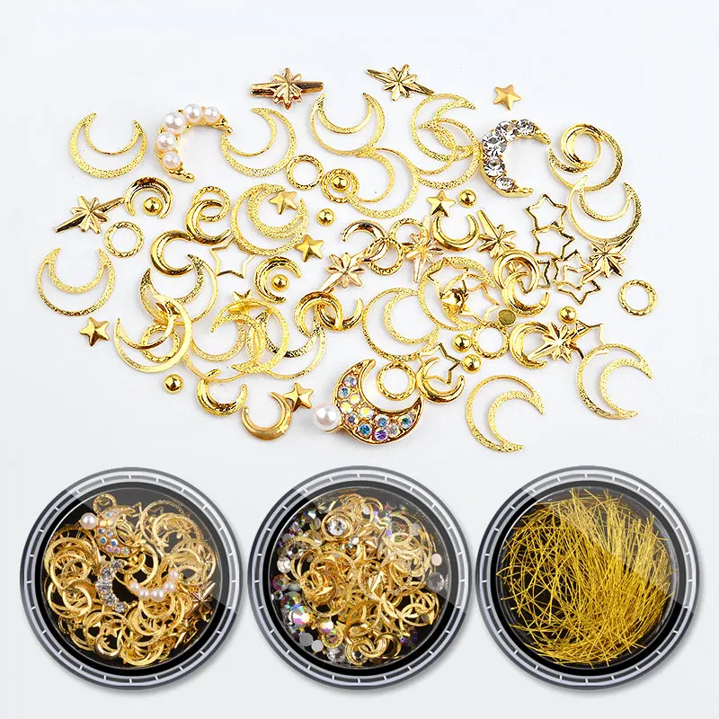 1 Set Metal Nail Decor Accessories Art Decorations 2021 Moon Jewelry for Manicure Fashion Decoration for Nails
1 Set Metal Nail Decor Accessories Art Decorations 2021 Moon Jewelry for Manicure Fashion Decoration for Nails