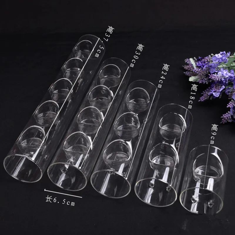 6pcs/pack Three Holes Glass Candle Holder Home Decoration Wedding Event Decorative Props Friend Gift
6pcs/pack Three Holes Glass Candle Holder Home Decoration Wedding Event Decorative Props Friend Gift