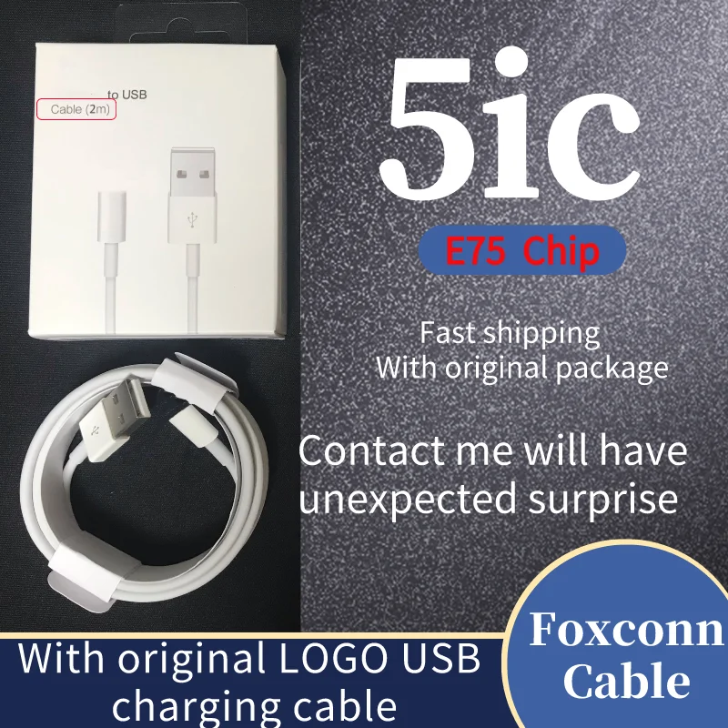 100% оригинальный 2 м/6 футов 5ic E75 чип данных USB зарядный кабель для Foxconn X XS MAX 8 7 6 с новой упаковкой
100% оригинальный 2 м/6 футов 5ic E75 чип данных USB зарядный кабель для Foxconn X XS MAX 8 7 6 с новой упаковкой