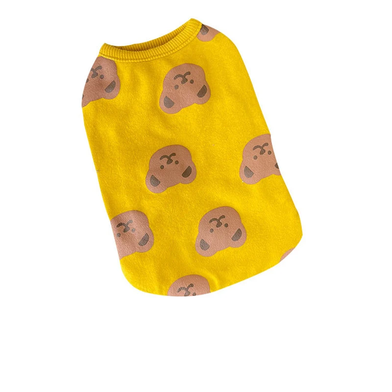 Pet Clothes Spring Summer Clothes Cashmere Cute Bear Print Vest Teddy Bear Clothes Small Medium-Sized Pets Dog Clothes
Pet Clothes Spring Summer Clothes Cashmere Cute Bear Print Vest Teddy Bear Clothes Small Medium-Sized Pets Dog Clothes