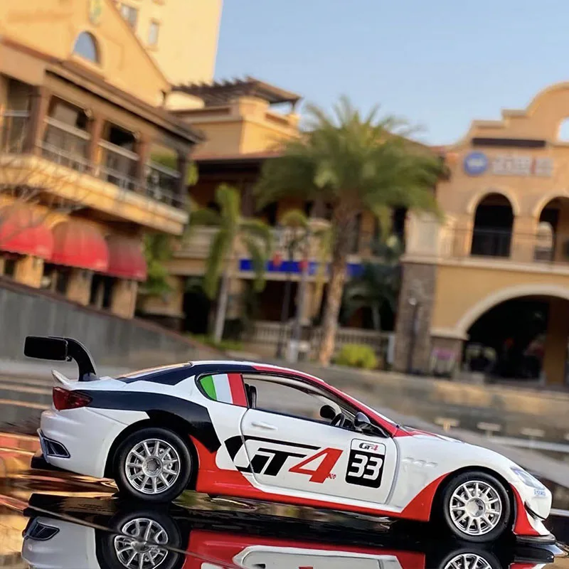 Модель гоночного автомобиля Maserati MC GT4 из сплава в масштабе 1:32, литой металлический автомобиль, модель автомобиля, имитация звука светильник,...
Модель гоночного автомобиля Maserati MC GT4 из сплава в масштабе 1:32, литой металлический автомобиль, модель автомобиля, имитация звука светильник,...