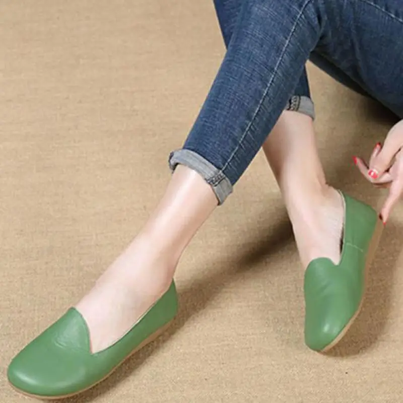 YourSeason Spring Autumn Ladies Genuine Leather Flats 2021 Handmade Shallow Concise Women Casual Vintage Shoes Round Toe
YourSeason Spring Autumn Ladies Genuine Leather Flats 2021 Handmade Shallow Concise Women Casual Vintage Shoes Round Toe