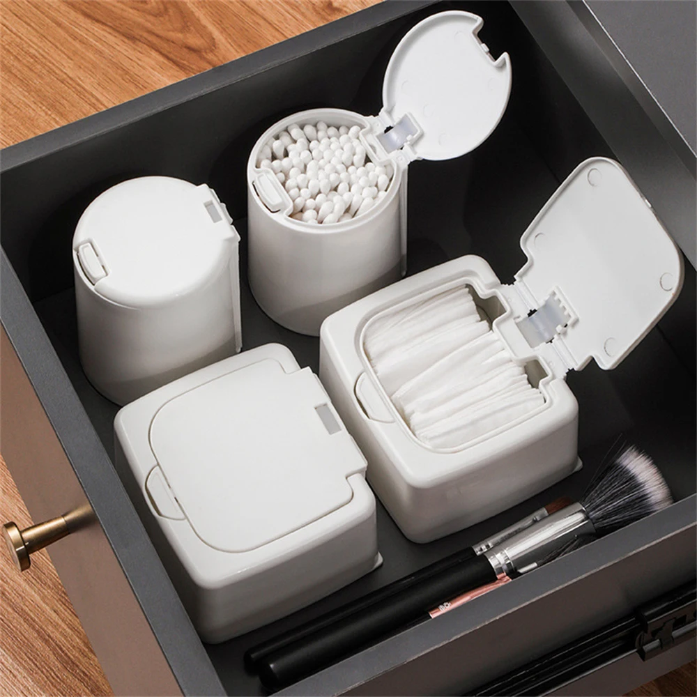 Button Type Cotton Swab Storage Box with Cover Multi-specification Dust-proof and Moisture-proof Box Wear-resistant органайзер
Button Type Cotton Swab Storage Box with Cover Multi-specification Dust-proof and Moisture-proof Box Wear-resistant органайзер