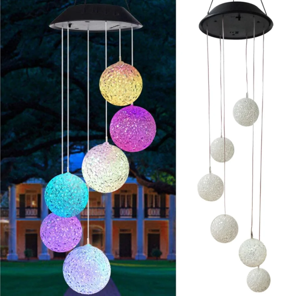 LED Solar Wind Chimes Light Color-changing Hanging Lamp for Garden Decoration Outdoor Waterproof Windchime Solar Hanging Lamp
LED Solar Wind Chimes Light Color-changing Hanging Lamp for Garden Decoration Outdoor Waterproof Windchime Solar Hanging Lamp