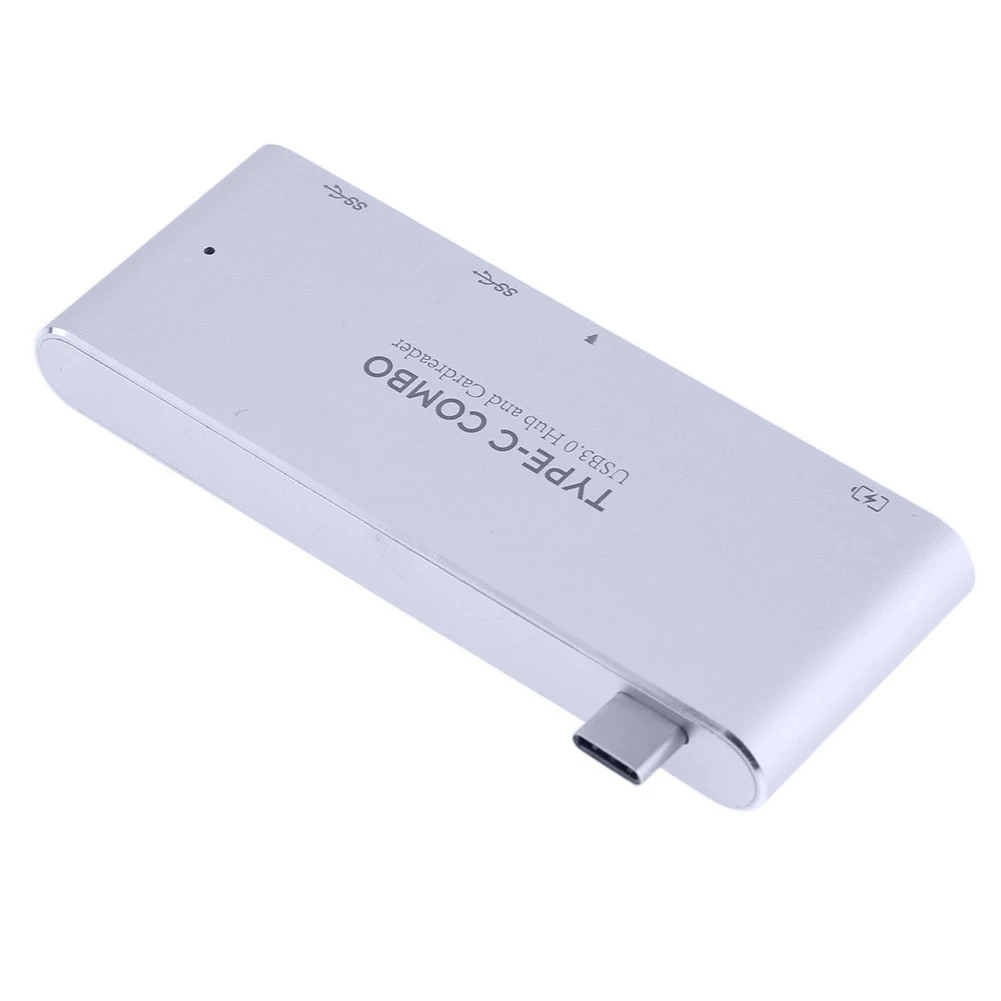 USB C HUB Type C Thunderbolt 3 Dock 5 in 1 USB-C Adapter Dongle Combo with USB 3.0 Ports TF Slot Micro SD Card for MacBook Pro
USB C HUB Type C Thunderbolt 3 Dock 5 in 1 USB-C Adapter Dongle Combo with USB 3.0 Ports TF Slot Micro SD Card for MacBook Pro