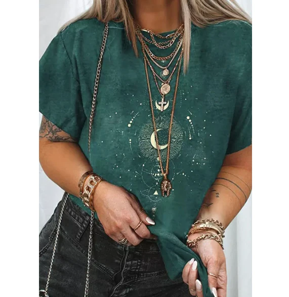 casual fashion women t-shirt letter sun moon print loose o-neck short sleeve elastic stretched tshirt summer tops
casual fashion women t-shirt letter sun moon print loose o-neck short sleeve elastic stretched tshirt summer tops