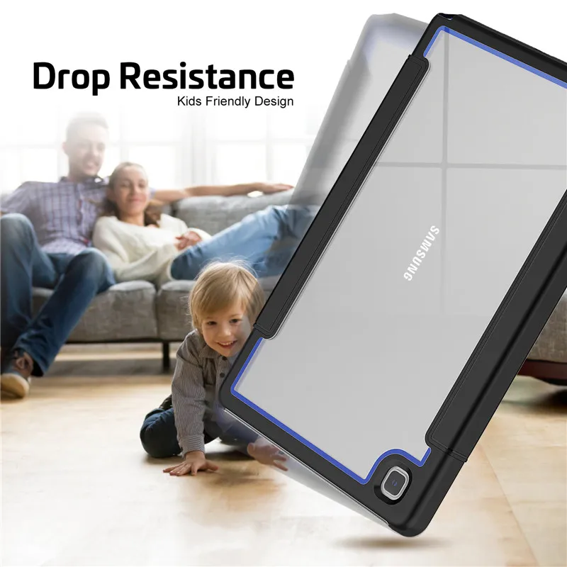 Smart Case for Samsung Galaxy Tab A 8.0 10.1 Cases 2019 T295 T510 T515 Transparent Back Tablet Cover for Tab A7 10.4 T500 T505
Smart Case for Samsung Galaxy Tab A 8.0 10.1 Cases 2019 T295 T510 T515 Transparent Back Tablet Cover for Tab A7 10.4 T500 T505