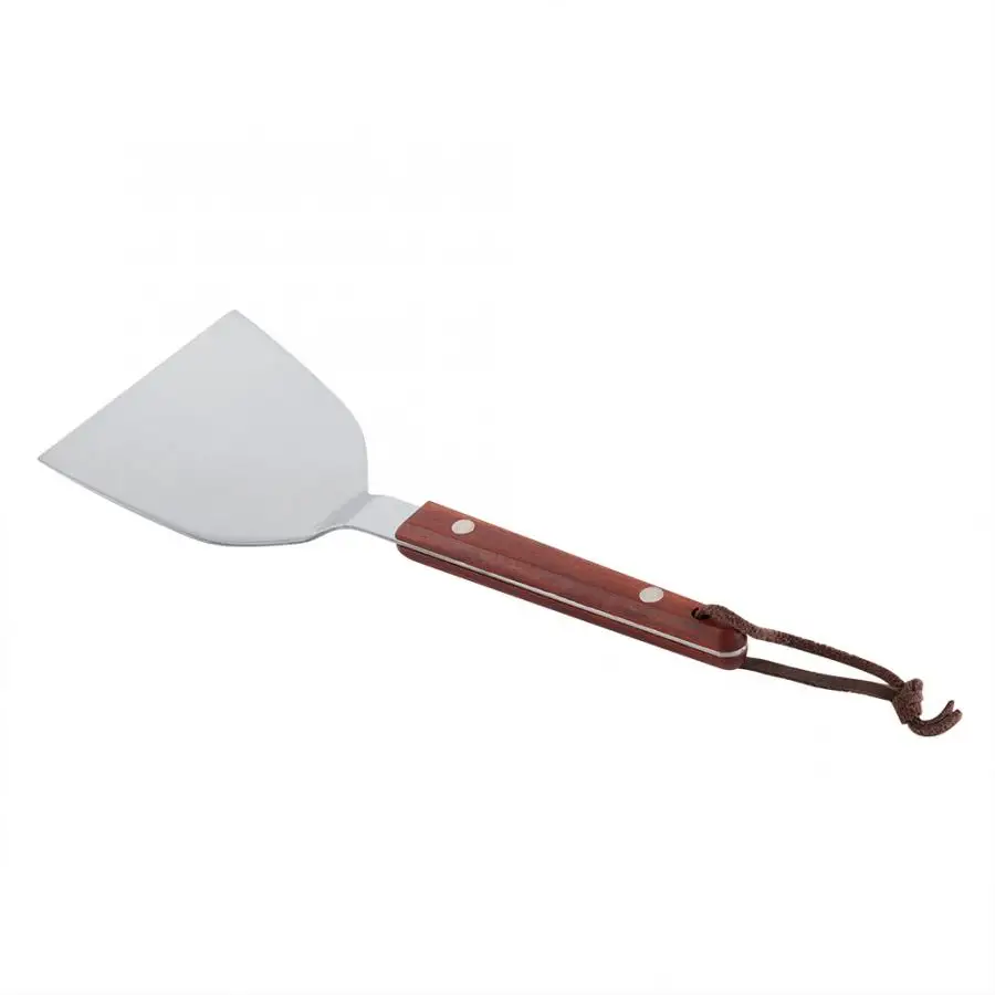Kitchen Spatula Wooden Handle Grill Turner Stainless Steel Metal Scrape For Pancake Teppanyaki Shovel Cooking Utensil
Kitchen Spatula Wooden Handle Grill Turner Stainless Steel Metal Scrape For Pancake Teppanyaki Shovel Cooking Utensil