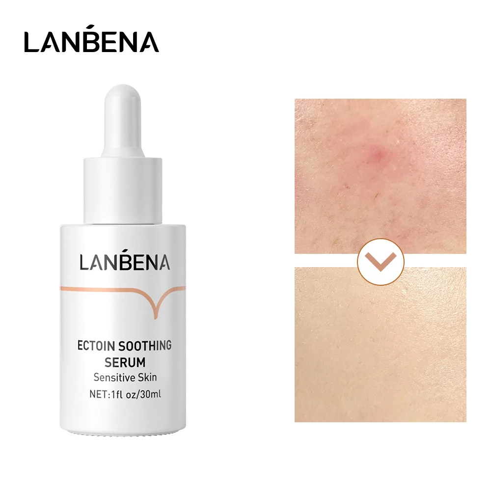 LANBENA Ectoin Soothing Serum Repair Damaged Skin Anti Allergic Moisturizing Effectively Repairing Acne Mark Sensitive Skin 30ml
LANBENA Ectoin Soothing Serum Repair Damaged Skin Anti Allergic Moisturizing Effectively Repairing Acne Mark Sensitive Skin 30ml
