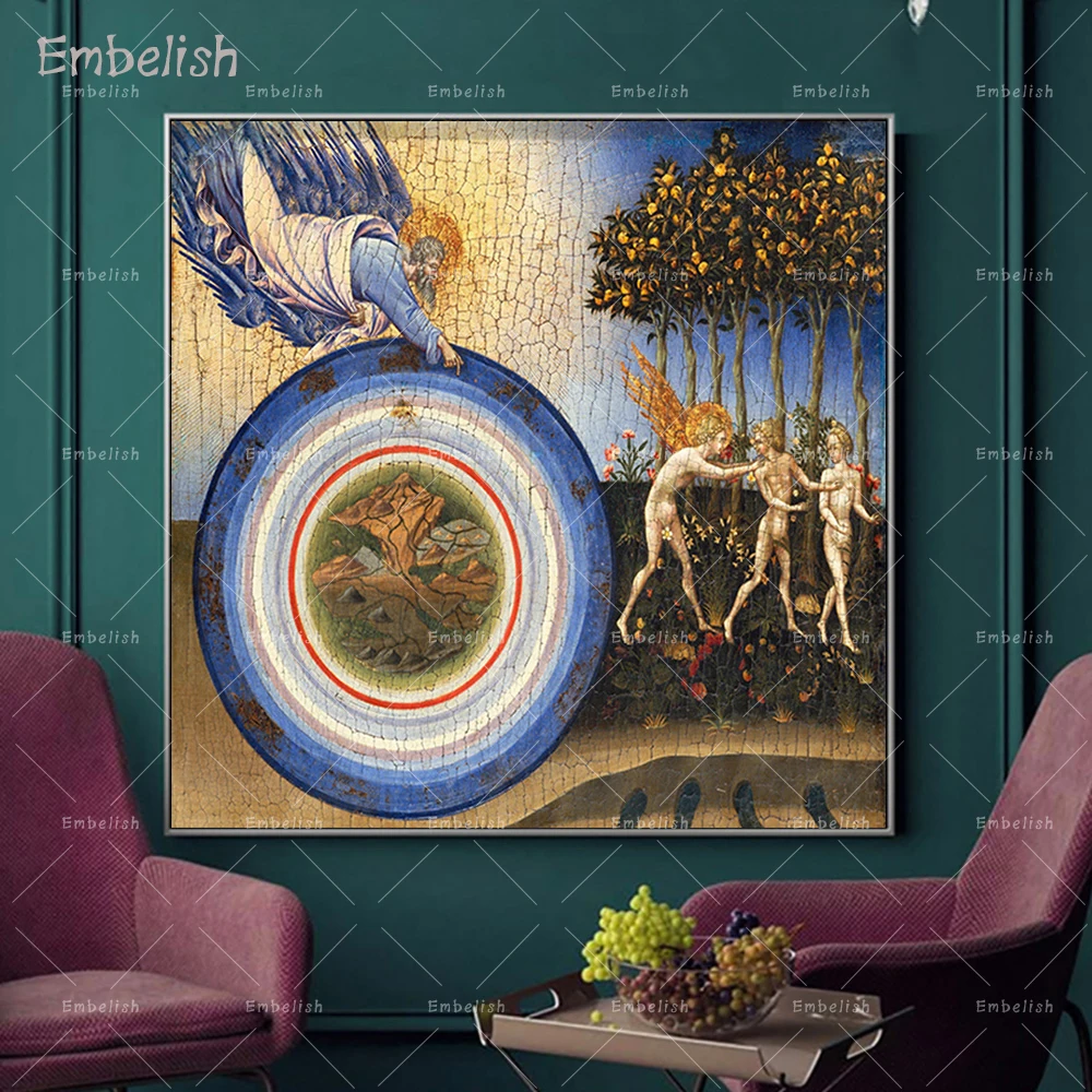Embelish 1 Pieces Creation Of The World Abstract Wall Art Pictures For Living Room Modern Home Decor Posters HD Canvas Painting 
Embelish 1 Pieces Creation Of The World Abstract Wall Art Pictures For Living Room Modern Home Decor Posters HD Canvas Painting