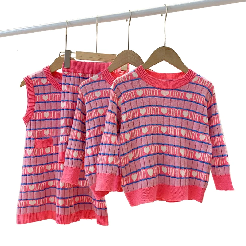 Sweater Sets 4pcs Sets Age For 2-8 Years Baby Girls Back To School Outfits Cardigan+Skirt+Sweater+Dress 2022 New Arrival Spring
Sweater Sets 4pcs Sets Age For 2-8 Years Baby Girls Back To School Outfits Cardigan+Skirt+Sweater+Dress 2022 New Arrival Spring