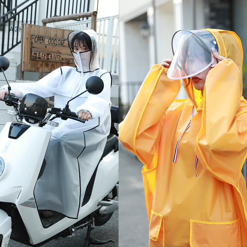 Impermeable Rain Poncho Women Long Electric Motorcycle Rain Jacket Plastic Thick Windbreaker Gabardina Mujer Raincoat AC50RC 
Impermeable Rain Poncho Women Long Electric Motorcycle Rain Jacket Plastic Thick Windbreaker Gabardina Mujer Raincoat AC50RC