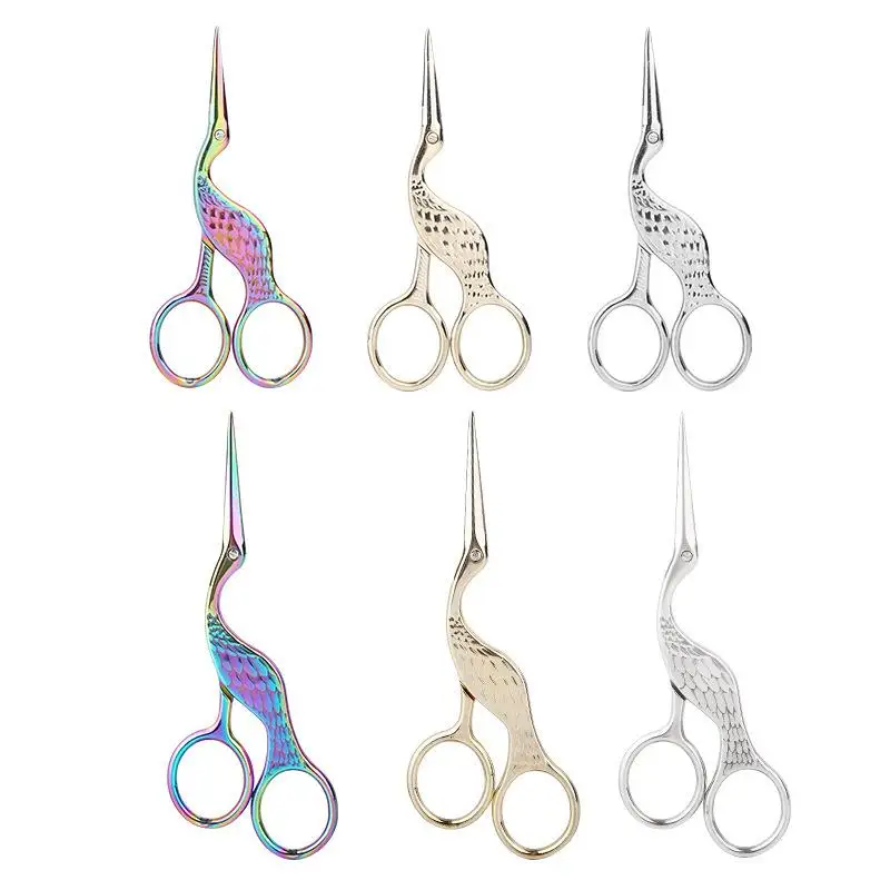 Stainless Steel Retro Tailor Scissor Crane Shape Sewing Small Embroidery Craft CrossStitch Scissors Fabric Cutter DIY Home Tools
Stainless Steel Retro Tailor Scissor Crane Shape Sewing Small Embroidery Craft CrossStitch Scissors Fabric Cutter DIY Home Tools