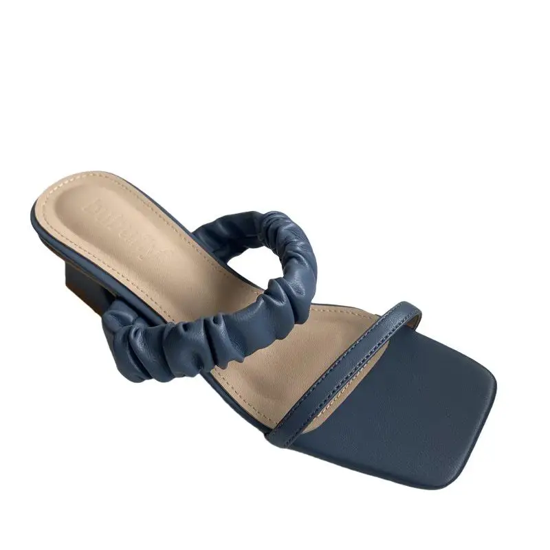 Square heel Loafers High-Heeled Shoes Lady Ladies' Slippers Slipers Women Block Flat 2021 PU Pumps Slides Rome Retro Scandals Ru
Square heel Loafers High-Heeled Shoes Lady Ladies' Slippers Slipers Women Block Flat 2021 PU Pumps Slides Rome Retro Scandals Ru