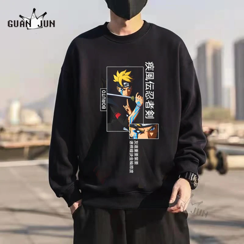 Anime Japanese Style Printed Hoodies Hooded Sweatshirts Tops Pullovers Streetwear Boys Teenager Clothes Black Tracksuit
Anime Japanese Style Printed Hoodies Hooded Sweatshirts Tops Pullovers Streetwear Boys Teenager Clothes Black Tracksuit