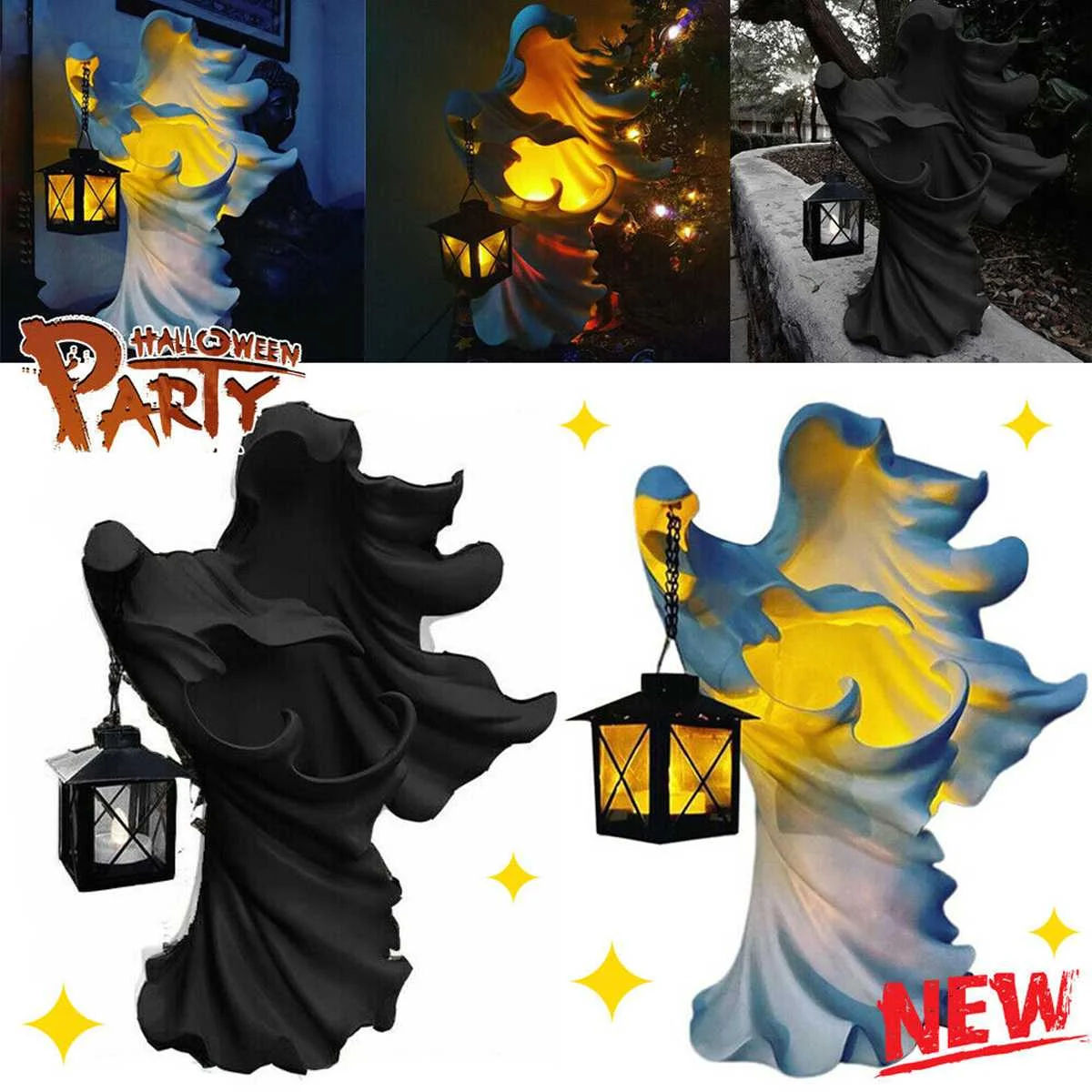 NEW The Ghost Looking for Light Hell Messenger with Solar Power Lantern Witch Resin Lantern Halloween Ornament Decorative Lamp
NEW The Ghost Looking for Light Hell Messenger with Solar Power Lantern Witch Resin Lantern Halloween Ornament Decorative Lamp