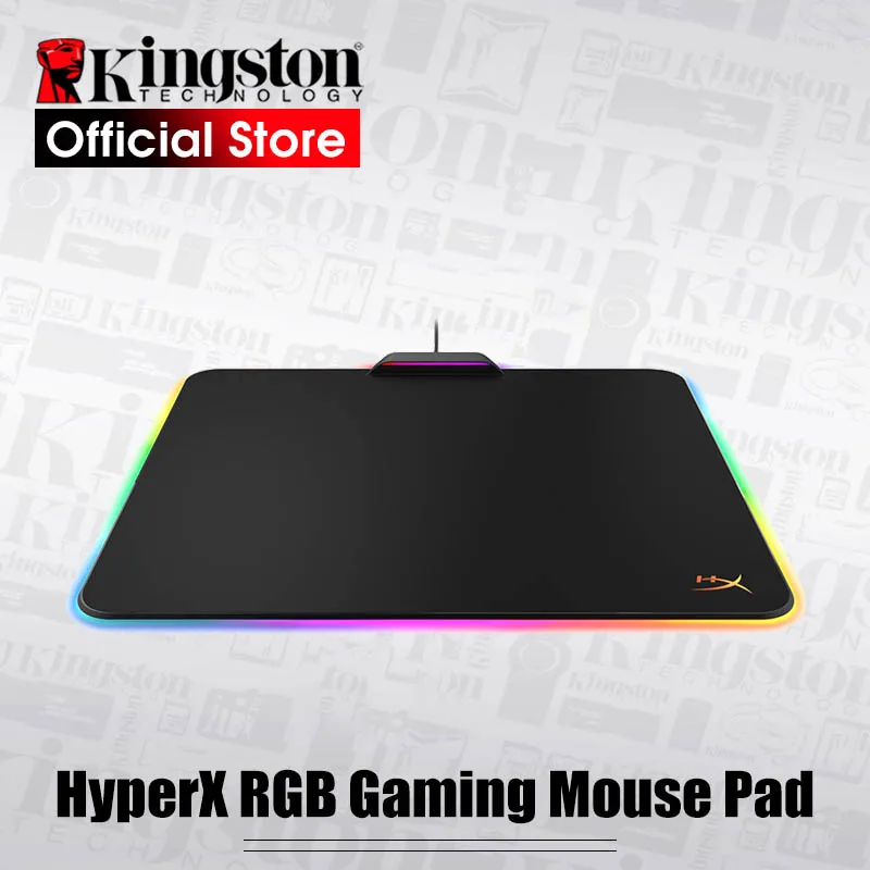 Новый игровой коврик для мыши Kingston HyperX FURY Ultra RGB креативный компьютерный ESports dota 2