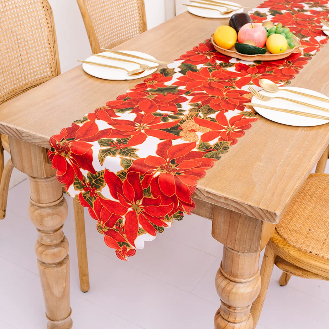 Christmas Table Runner Mat Tablecloth Christmas Santa Claus Bells Tapestry Red Christmas Table Flag 2021 New New Year's Gift
Christmas Table Runner Mat Tablecloth Christmas Santa Claus Bells Tapestry Red Christmas Table Flag 2021 New New Year's Gift