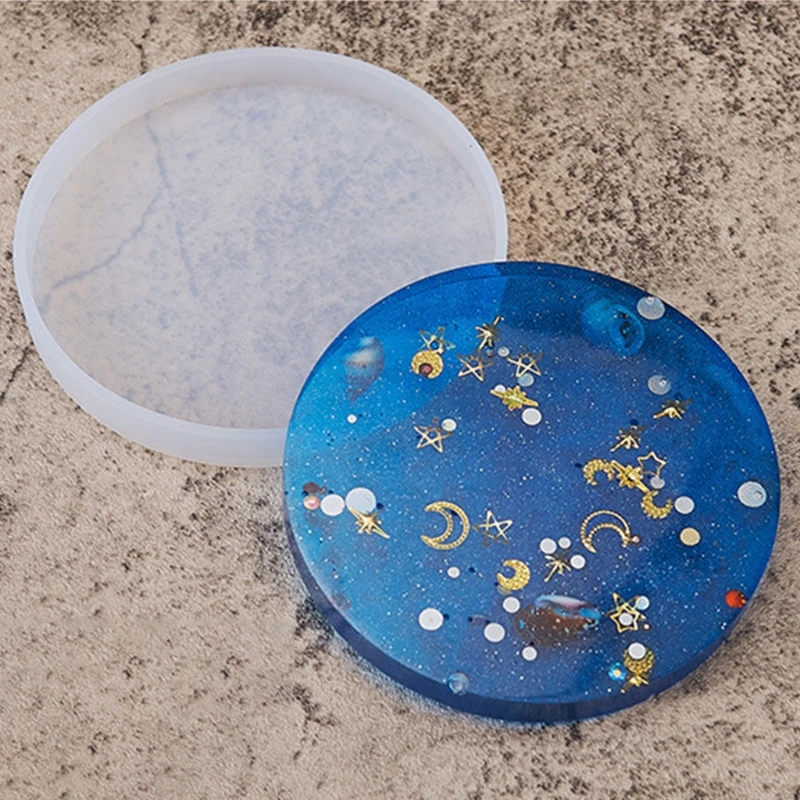 2 Pcs/Set Round and Square Coaster Crystal Epoxy Resin Mold Cup Mat Pad Silicone Mould DIY Crafts Decorations Ornaments
2 Pcs/Set Round and Square Coaster Crystal Epoxy Resin Mold Cup Mat Pad Silicone Mould DIY Crafts Decorations Ornaments