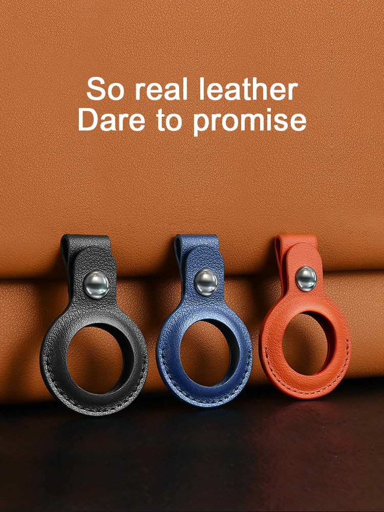 Ebaicase Original Leather Airtag Case For AirTags Protective leather Sleeve 1:1 Locator Tracker Anti-lost Device Keychain Case
Ebaicase Original Leather Airtag Case For AirTags Protective leather Sleeve 1:1 Locator Tracker Anti-lost Device Keychain Case