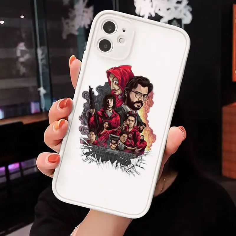 Money Heist Phone Cases Matte For iPhone 12 Mini 11 Pro XR XS Max 7 8 Plus X Hard PC Back Cover
Money Heist Phone Cases Matte For iPhone 12 Mini 11 Pro XR XS Max 7 8 Plus X Hard PC Back Cover